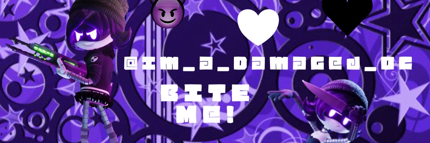 💜🖤𝚄𝚉𝙸 𝙳𝙾𝙾𝚁𝙼𝙰𝙽🖤💜 banner