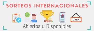 Sorteos (Giveaways) banner