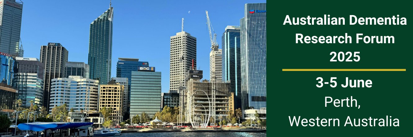 Australian Dementia Research Forum 2025's banner