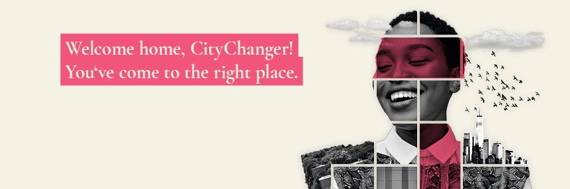 CityChangers.org banner
