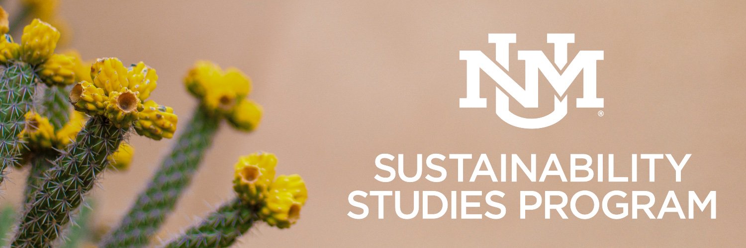 UNM Sustain. Studies banner