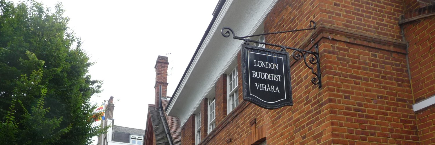 London Buddhist Vihara banner