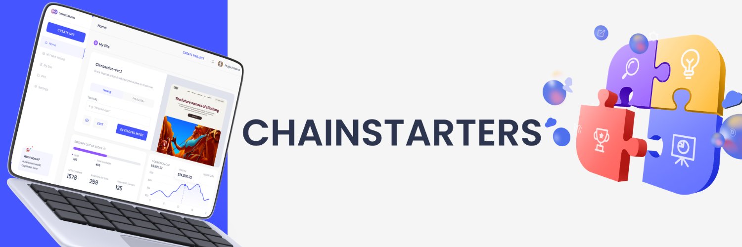 Chainstarters banner
