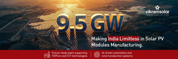 VikramSolar Profile Banner
