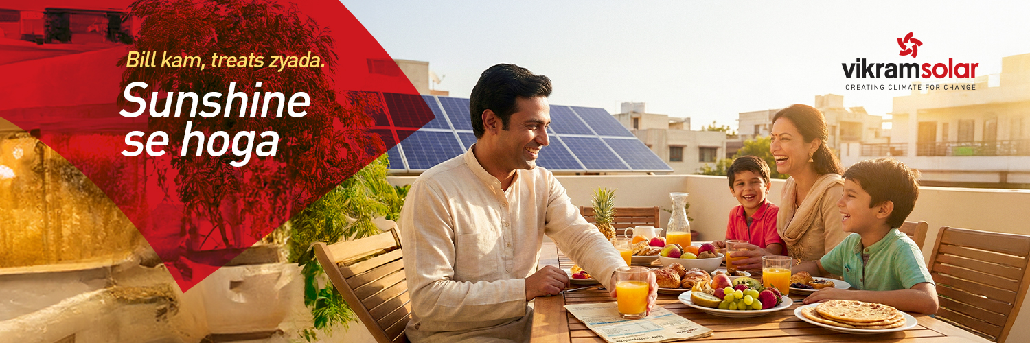 Vikram Solar banner