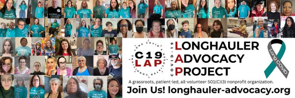 COVID-19 Longhauler Advocacy Project Profile Banner