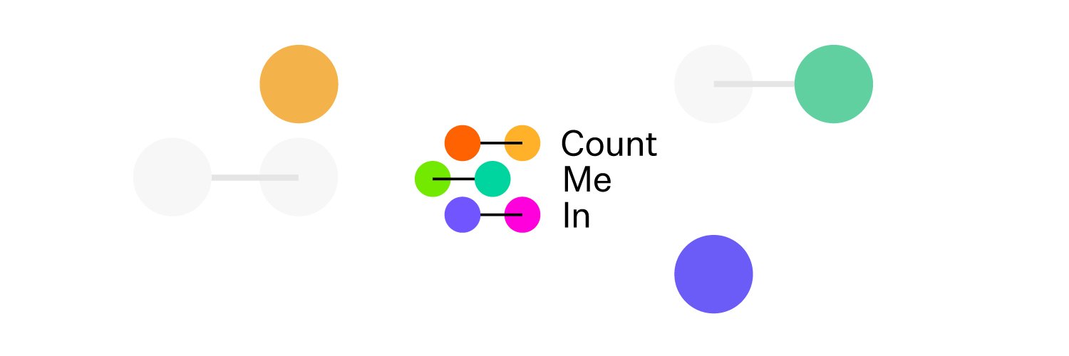 Count Me In's banner