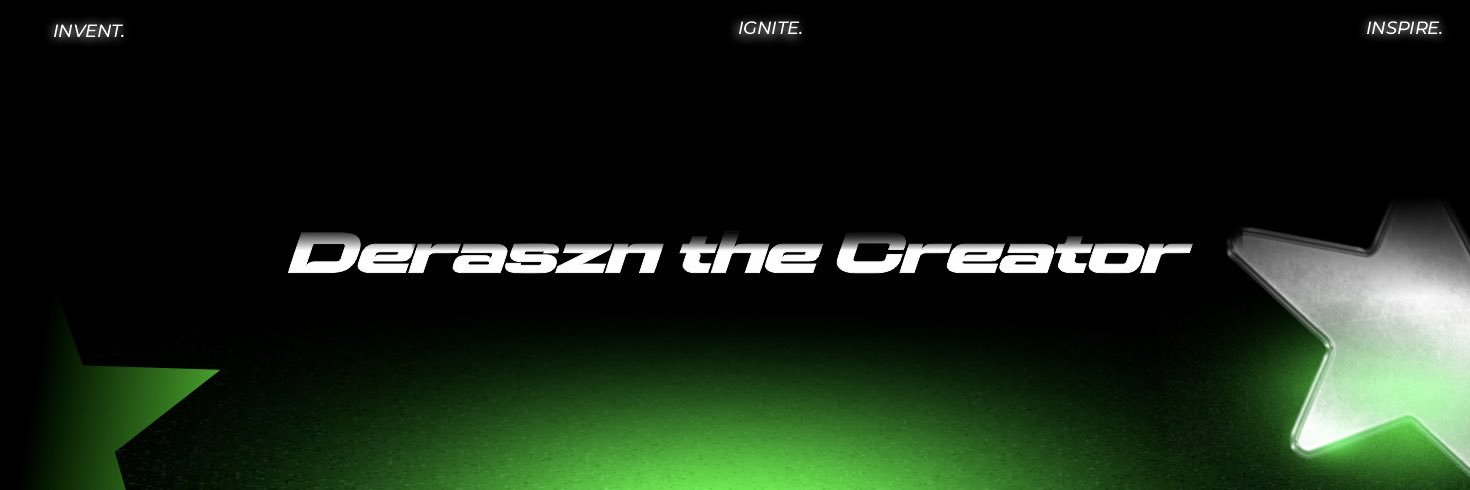 D𝒆ras𝒛n th𝒆 Cr𝒆ator banner
