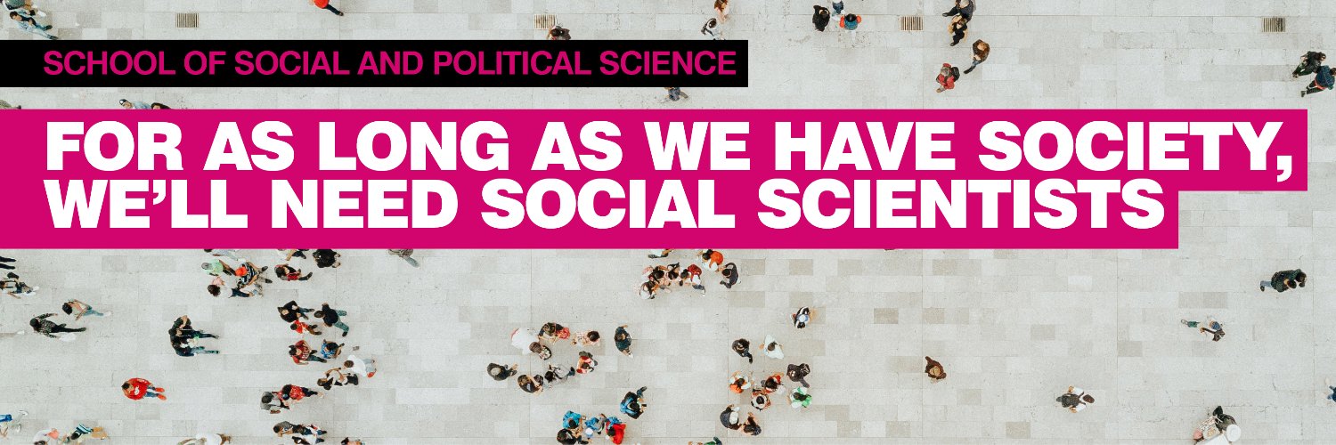 School of Social & Political Science Edinburgh's banner