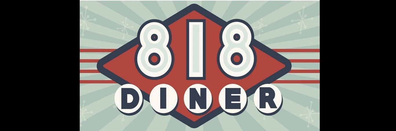 818 Diner banner