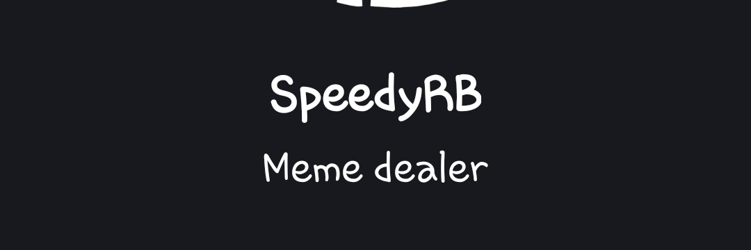 SpeedyRB banner