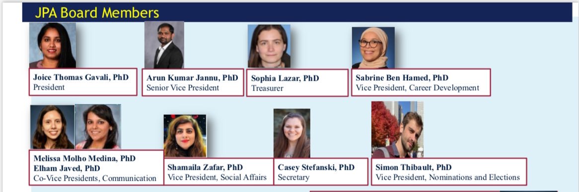 Jefferson Postdoc Association's banner