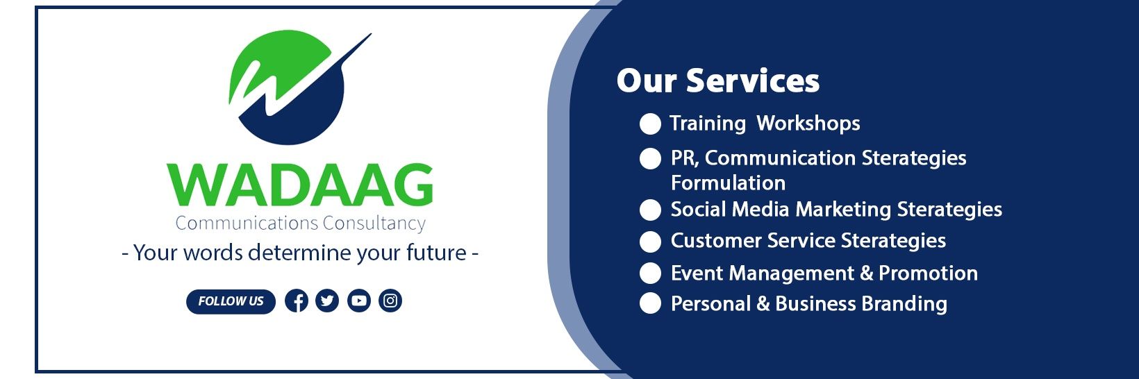 Wadaag Communications banner