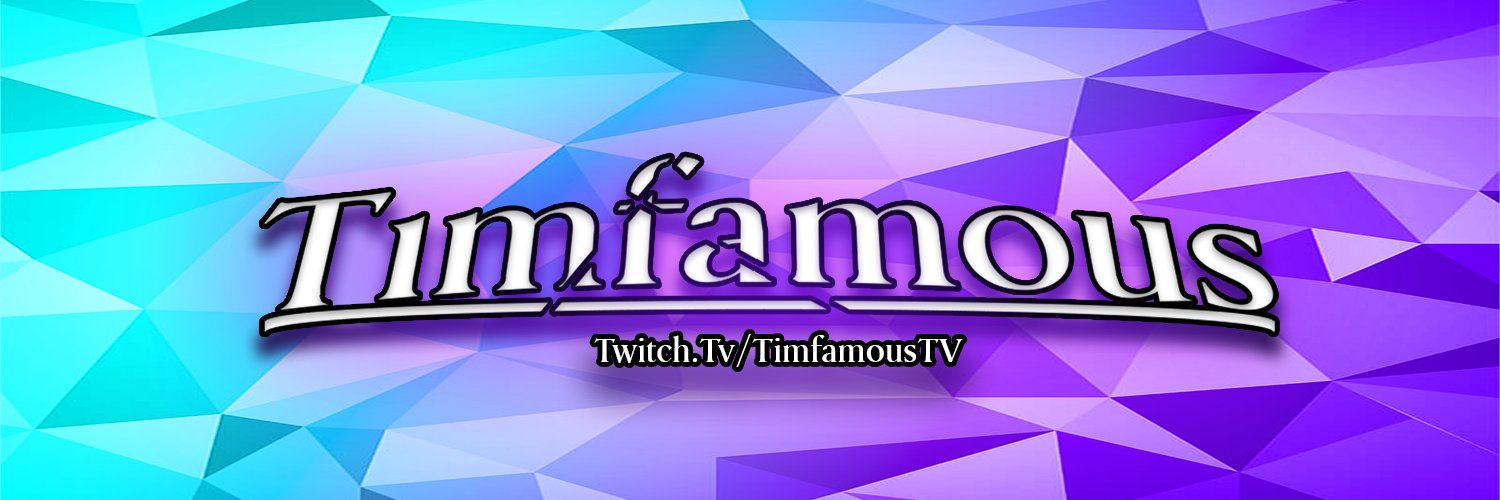 TimfamousTV banner