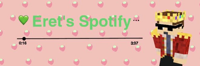 🏳️‍🌈 Eret's Spotify banner