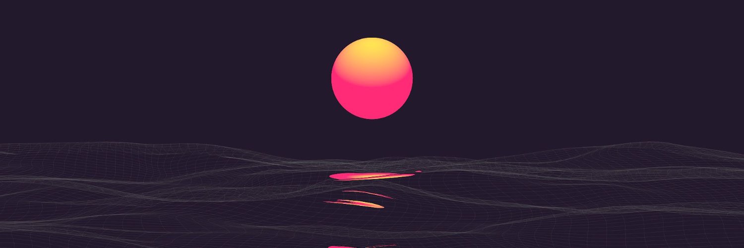 Sunset banner