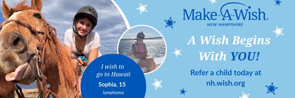 MakeAWishNH Profile Banner