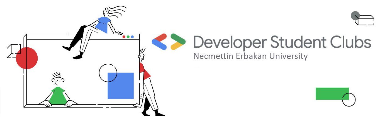 Google DSC Necmettin Erbakan University banner