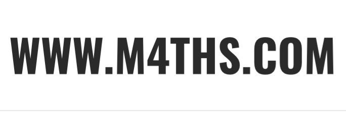 m4ths.com's banner