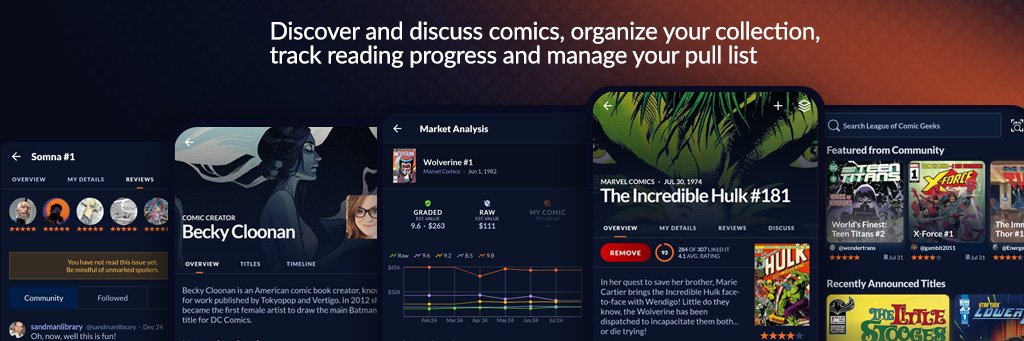 League of Comic Geeks's banner