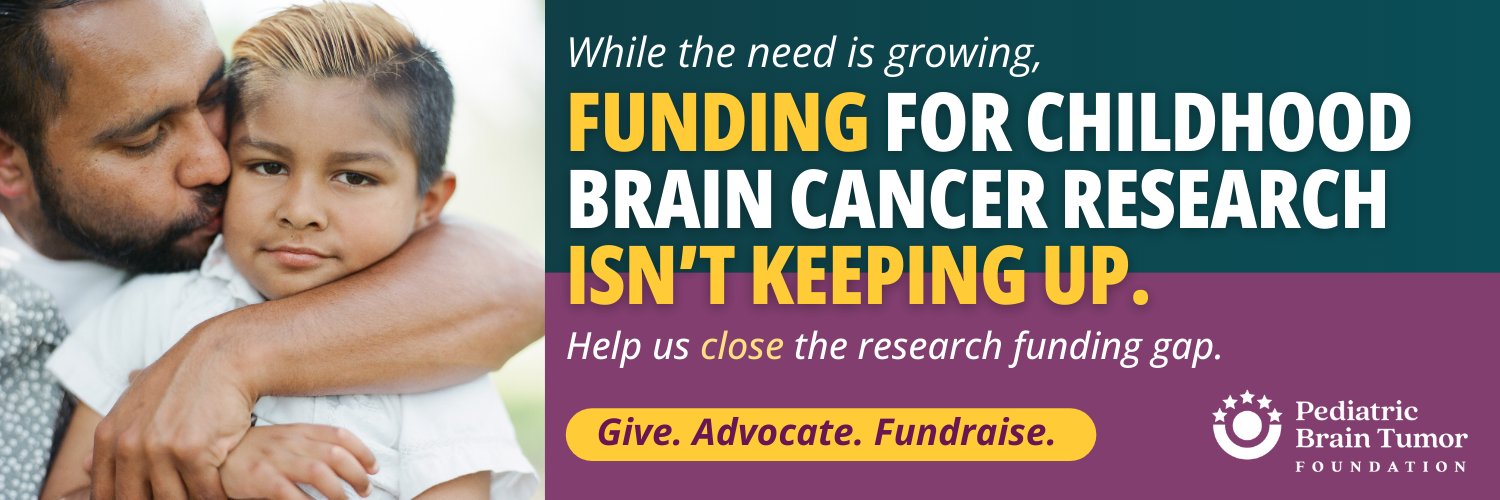 Pediatric Brain Tumor Foundation banner