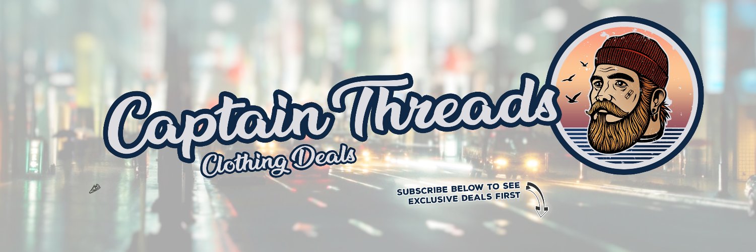 Captain Threads - Clothing Deals UK banner