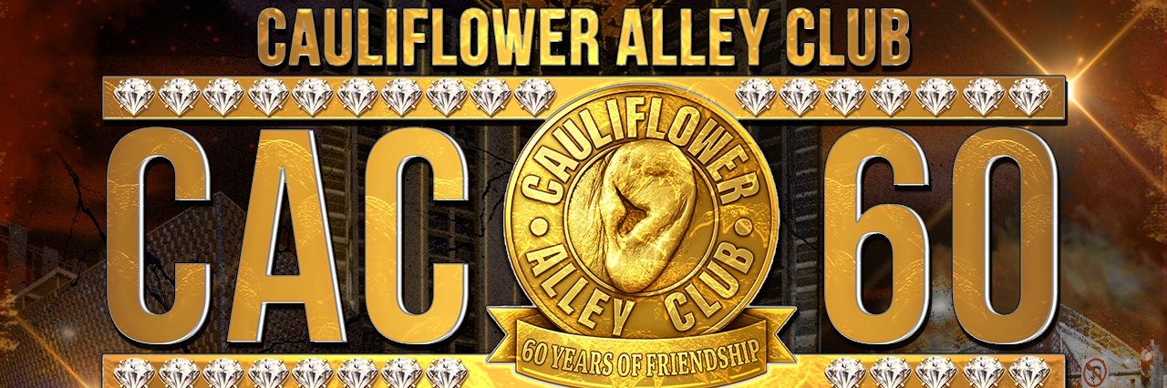 Cauliflower Alley Club banner