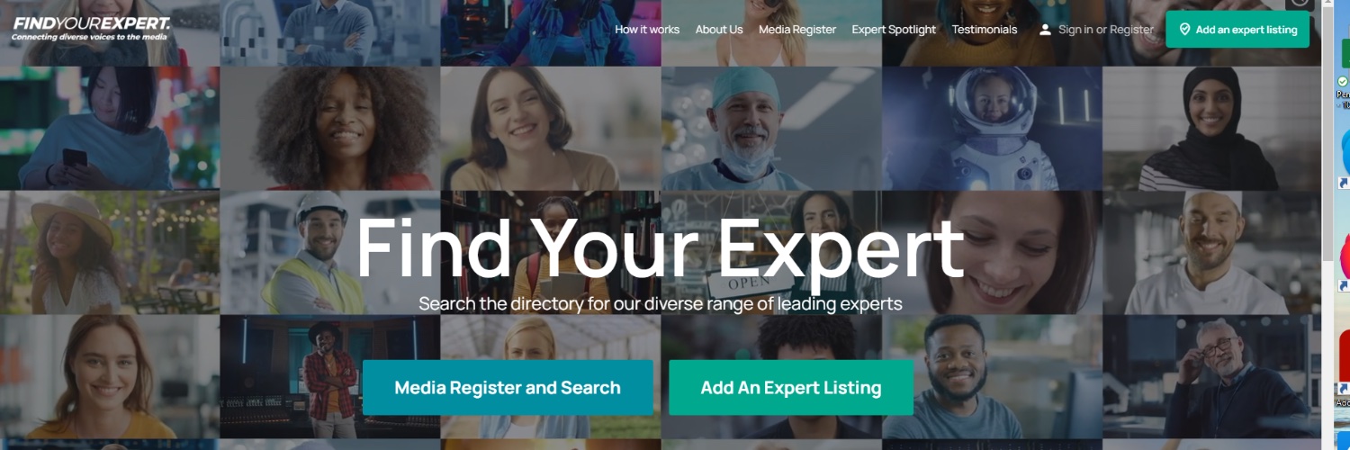 Find Your Expert banner