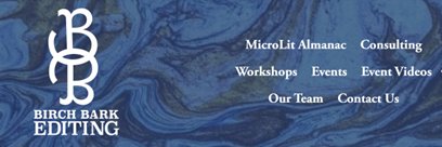 Birch Bark Editing's banner