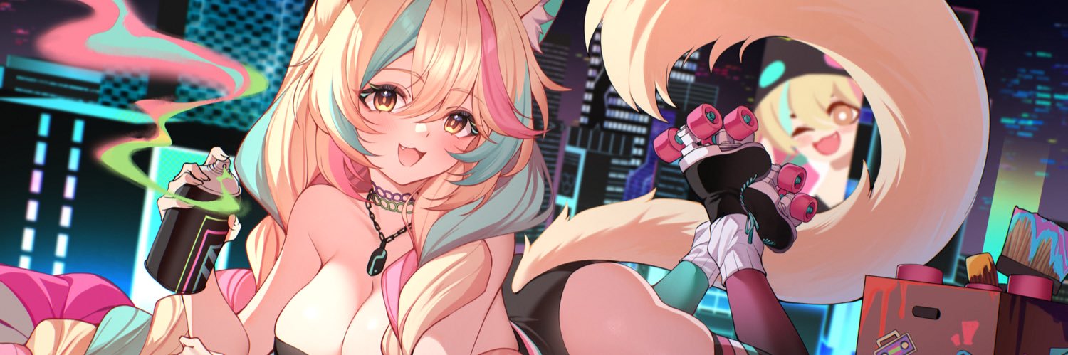 Cake! 🐱🛼 ❮VTuber❯ banner