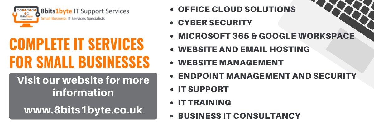 8bits1byte IT Support Services banner