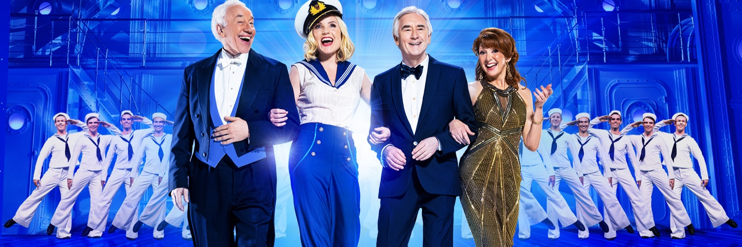 Anything Goes Musical banner