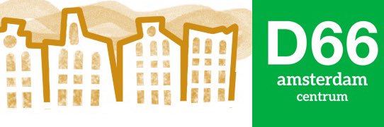 D66 AmsterdamCentrum banner