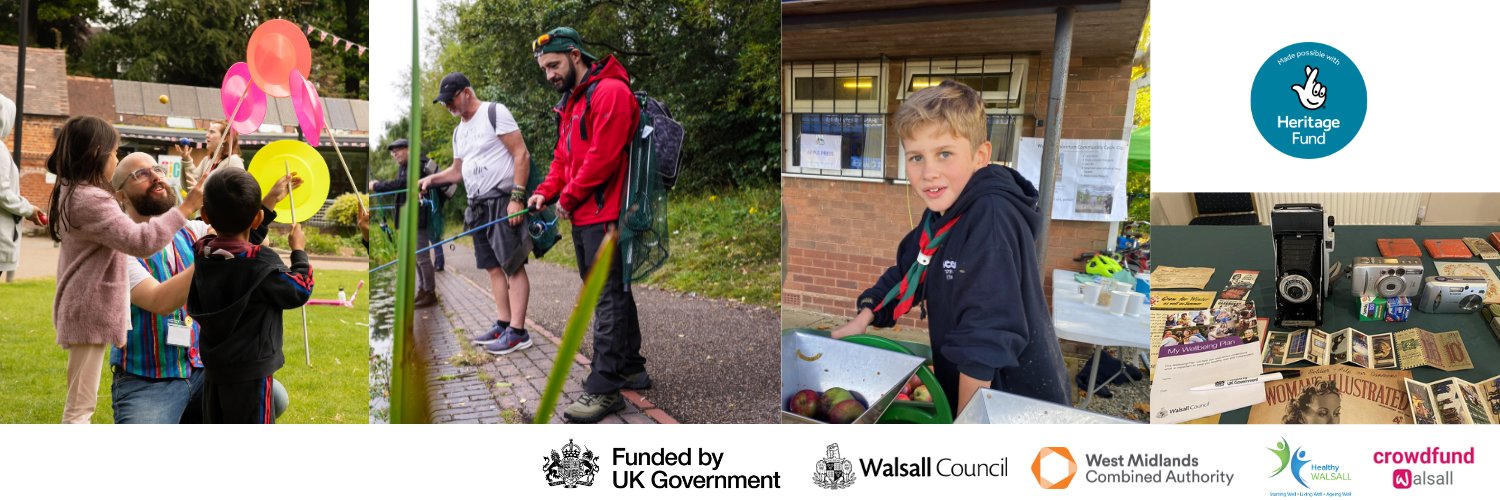 @CrowdfundWalsall banner