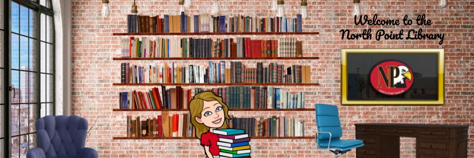 North Point High School Library banner