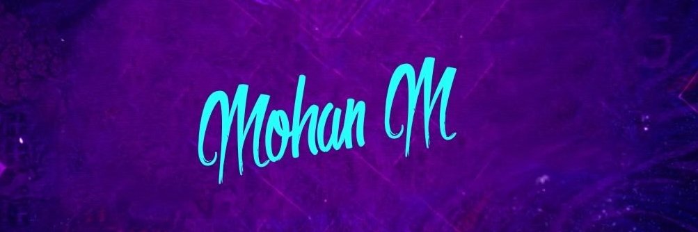 mohanmgm737's profile banner image
