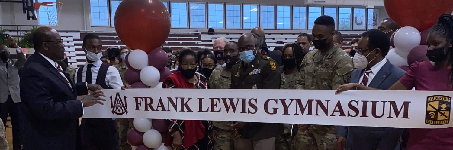 Alabama A&M University ROTC banner