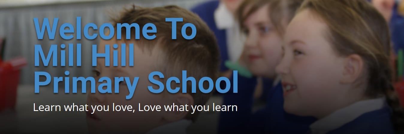 Mill Hill Primary School banner