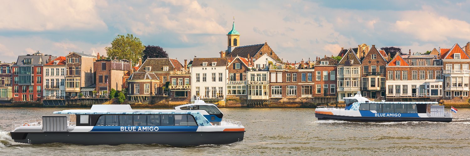 Waterbus van Blue Amigo banner