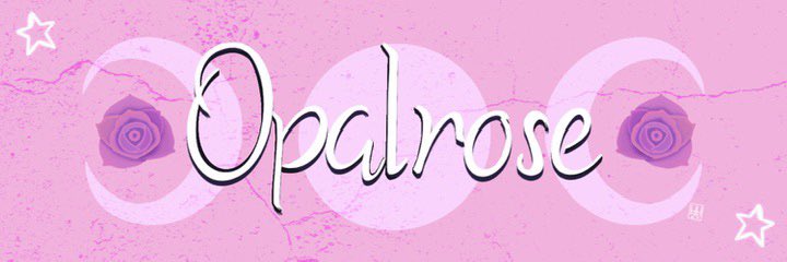 ☽ Glittering Rose ☾ banner