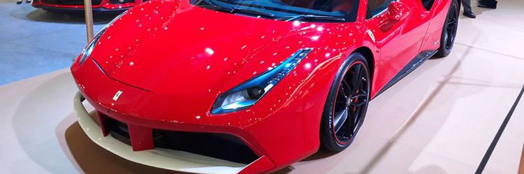 in the lambo banner