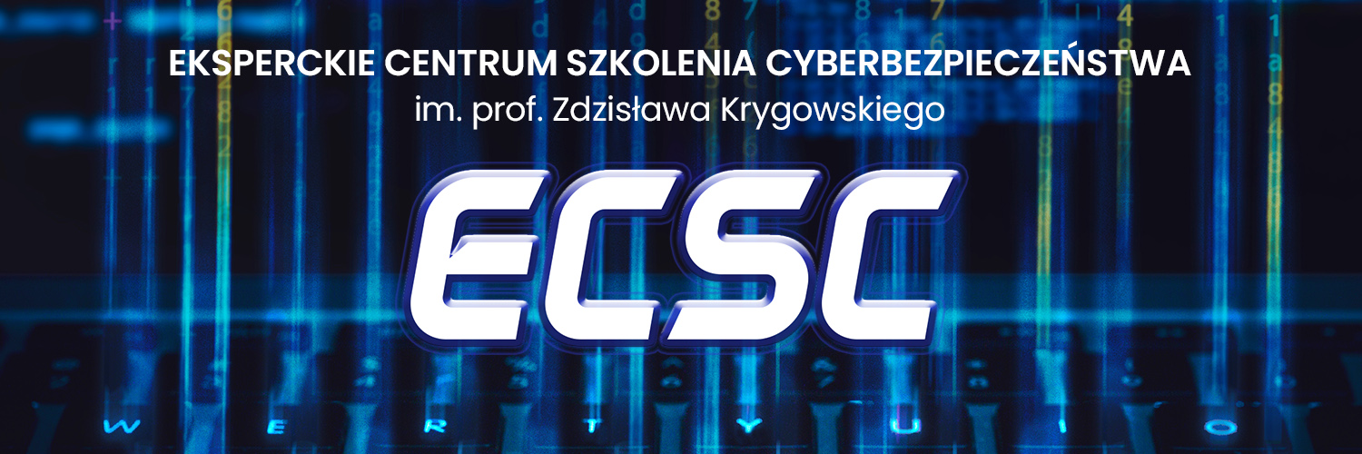 Eksperckie Centrum Szkolenia Cyberbezpieczeństwa banner