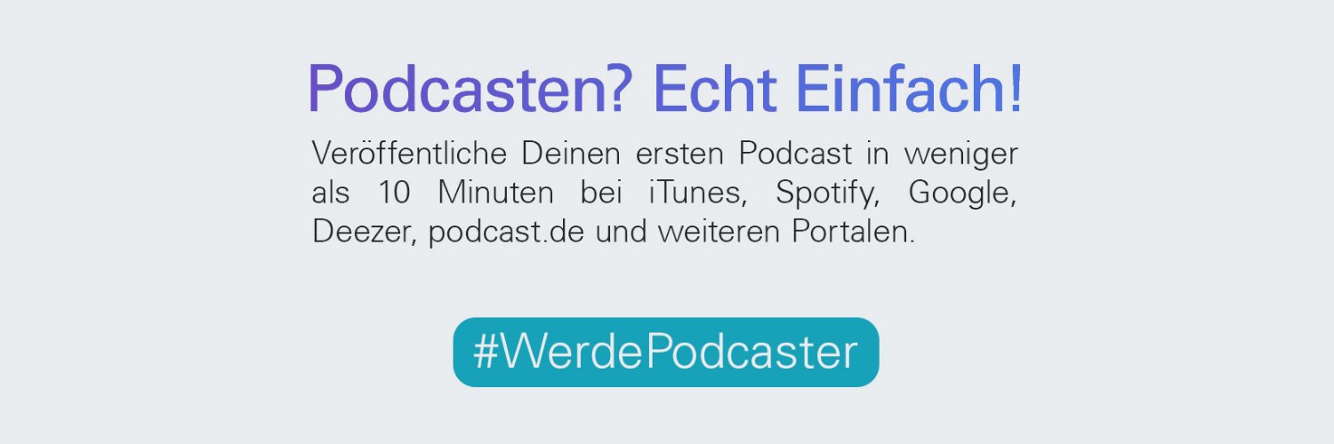 podcaster.de banner