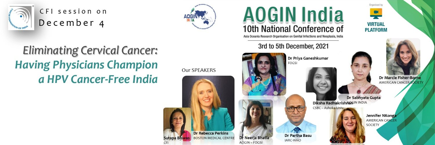 Cancer Foundation of India banner