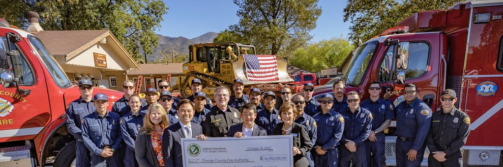 Senator Dave Min banner