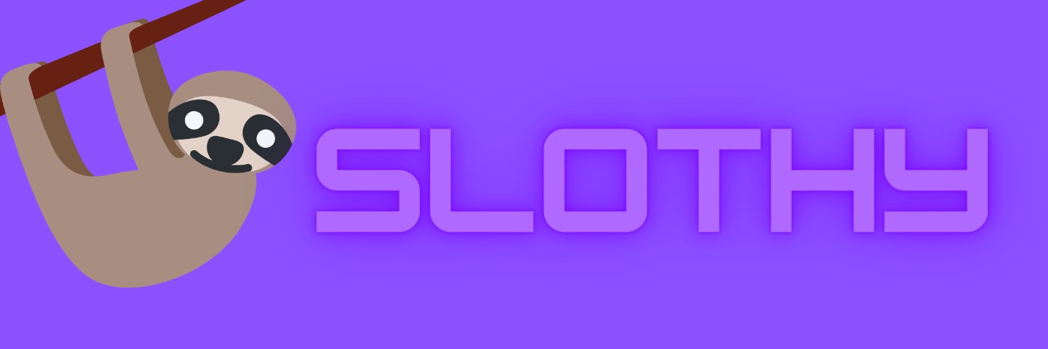 Slothy's banner
