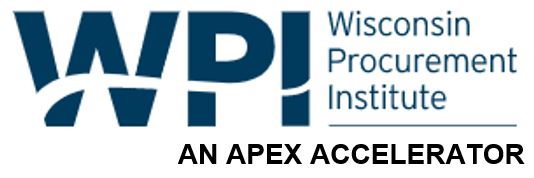 Wisconsin Procurement Institute - APEX ACCELERATOR banner