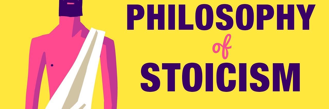 Stoicism رواقي banner