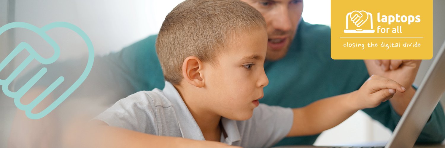 Laptops for All banner