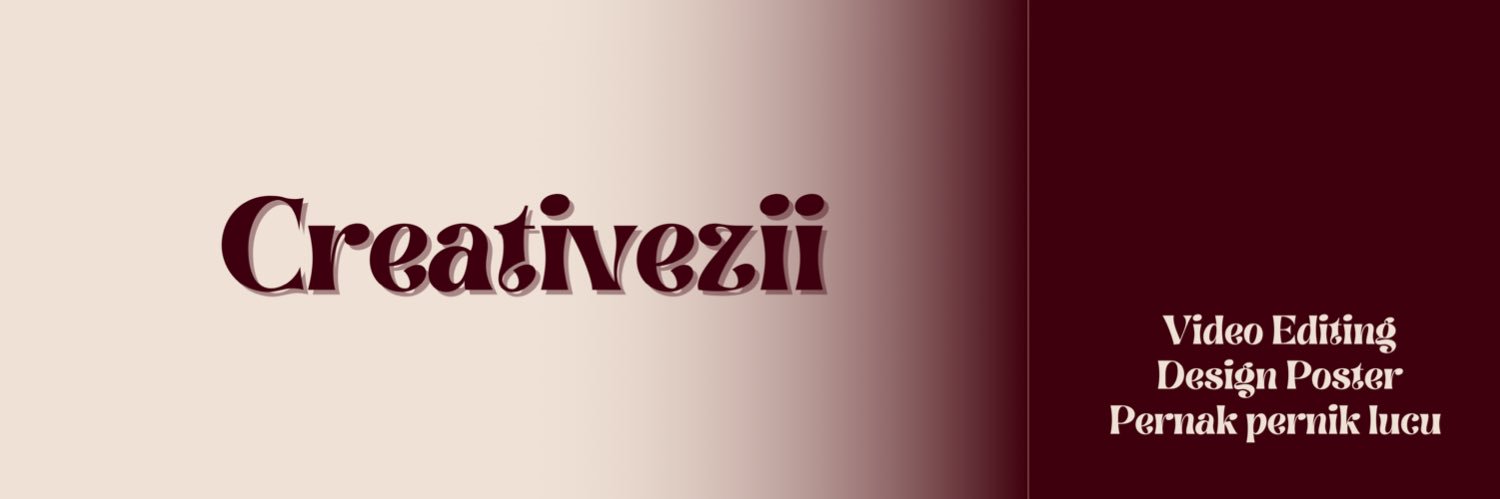 Creativezii Edit Video✨/ Pernak pernik lucu🌷 banner